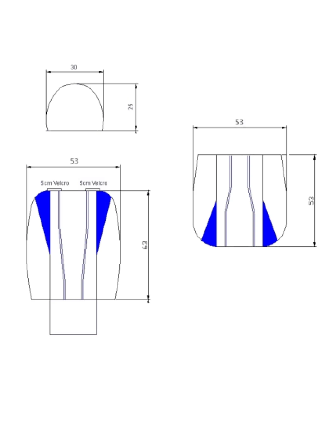 1+1 Комплект универсални калъфи тапицерия за предни седалки - червено и черно