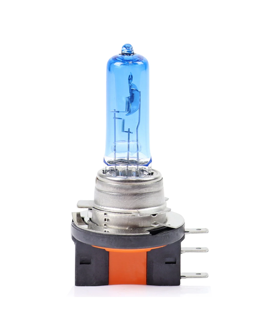 1 брой халогенна крушка H15 12V 55W Super White E4