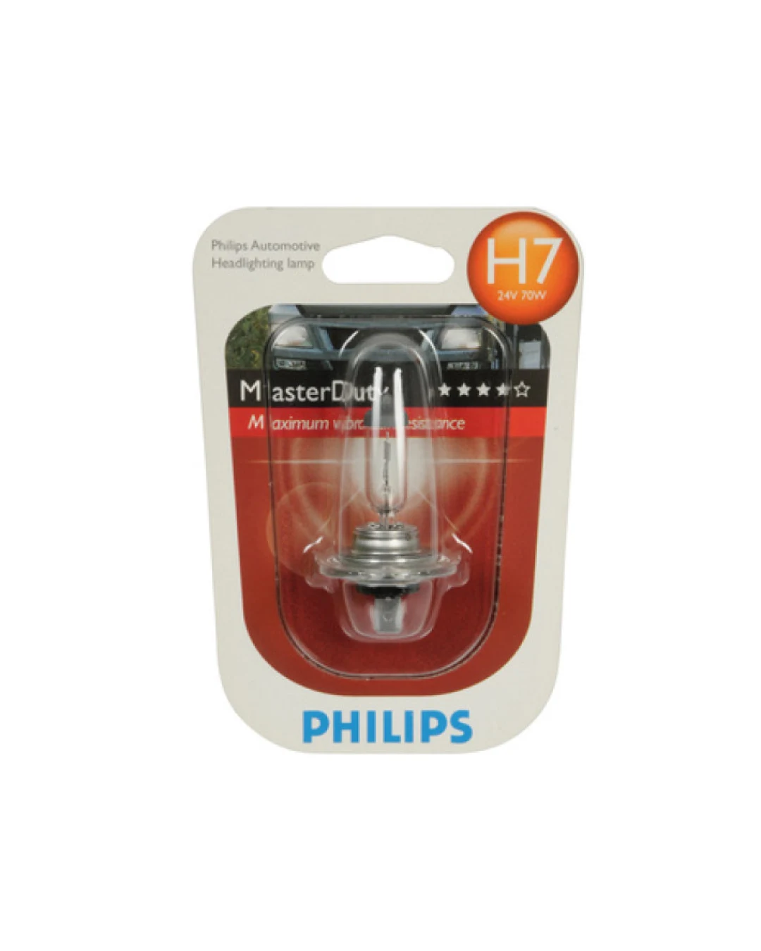 1 брой халогенна крушка H7 Х7 24V 70W Philips