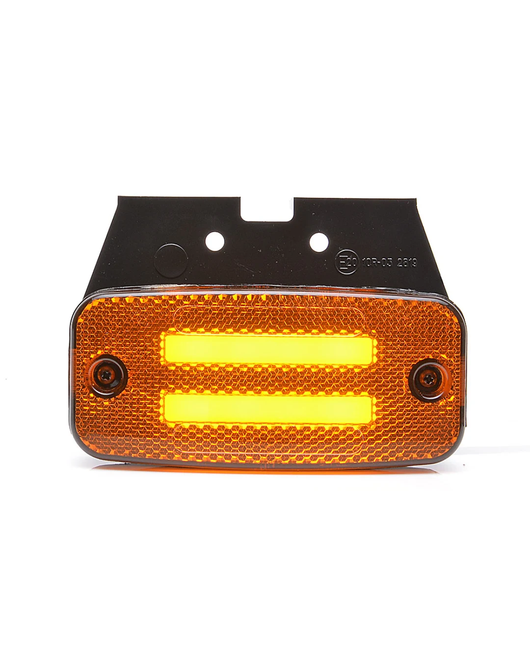 1 брой LED Светодиоден Габарит Със Стойка, Маркер, Вграден Рефлектор, Е-Mark, Ефект Неон, Водоустойчив, 12V-24V