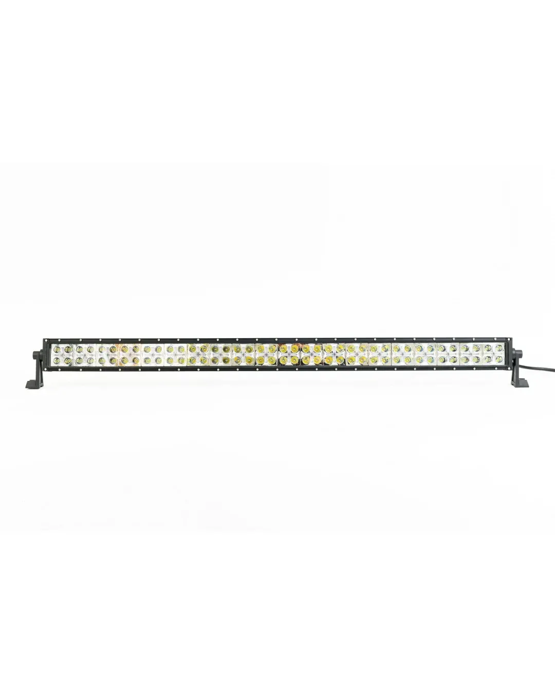 100 См Led Bar Лед Диоден Бар Прожектор Бяла и Оранжева, Жълта Светлина, Блиц, Флаш, CROSS DRL 240W 12V 24V