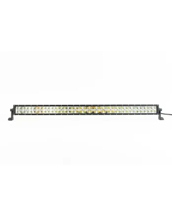100 См Led Bar Лед Диоден Бар Прожектор Бяла и Оранжева, Жълта Светлина, Блиц, Флаш, CROSS DRL 240W 12V 24V