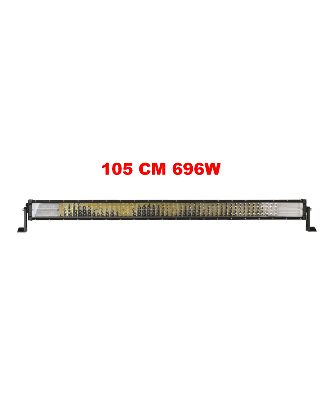 105 См 696W Мощен 7D 7Д Led Bar Лед Диоден Бар Прожектор 12V 24V 4 Редов