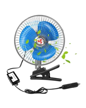 12V 20 cm 8 инча вентилатор за автомобил с клипс щипка