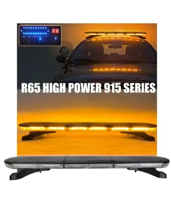 LED Аварийна Лампа Буркан 96 см - 12/24V (Бяло Стъкло)