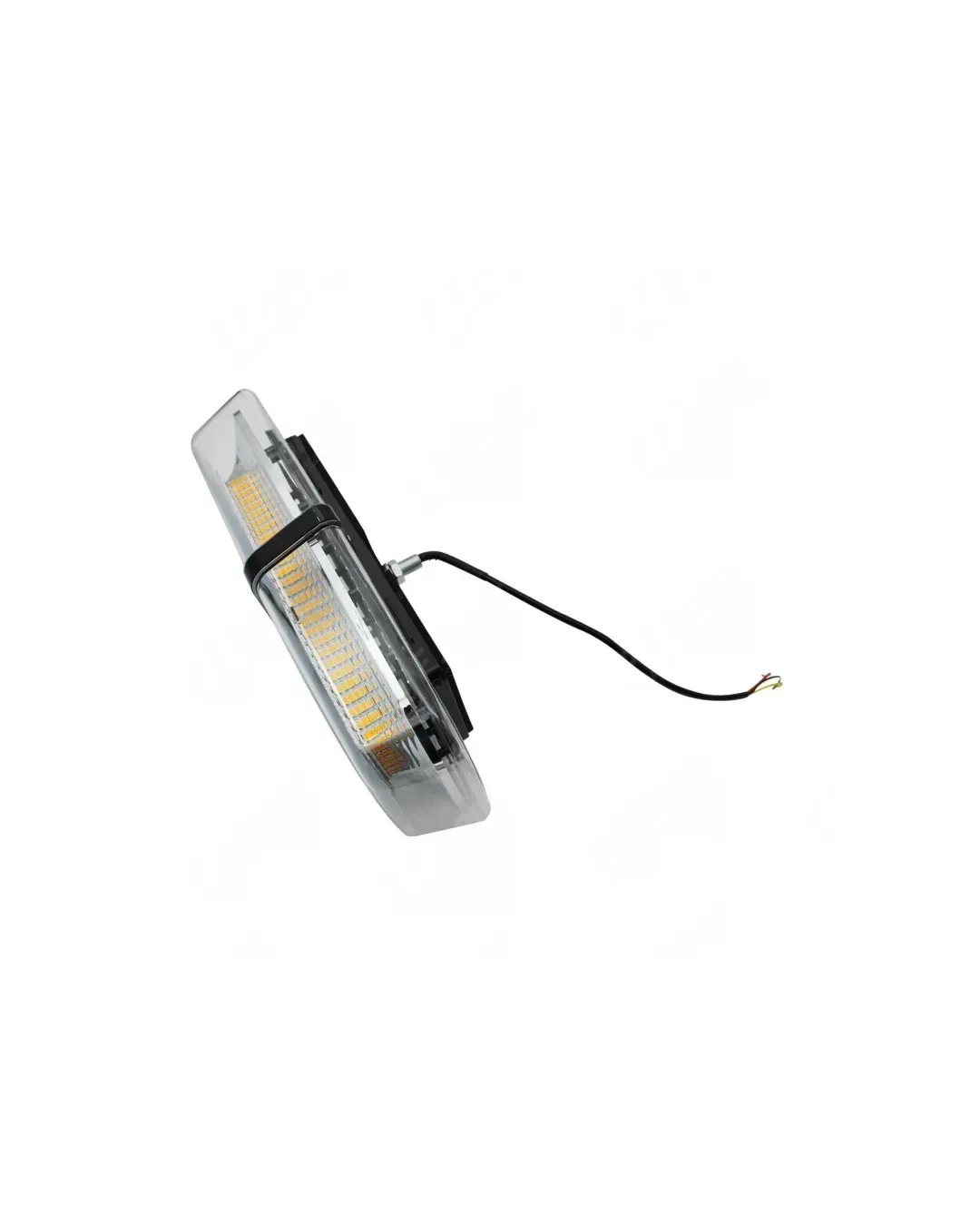 12V 24V Лед Led Аварийна Сигнална Лампа Маяк Буркан 72 Диода с 8 режима бяло стъкло с болтово захващане За Пътна Помощ Платформа Снегорин и др.