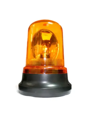 12V Сигнална Аварийна Лампа С Халогенна Крушка Маяк Буркан С Магнит