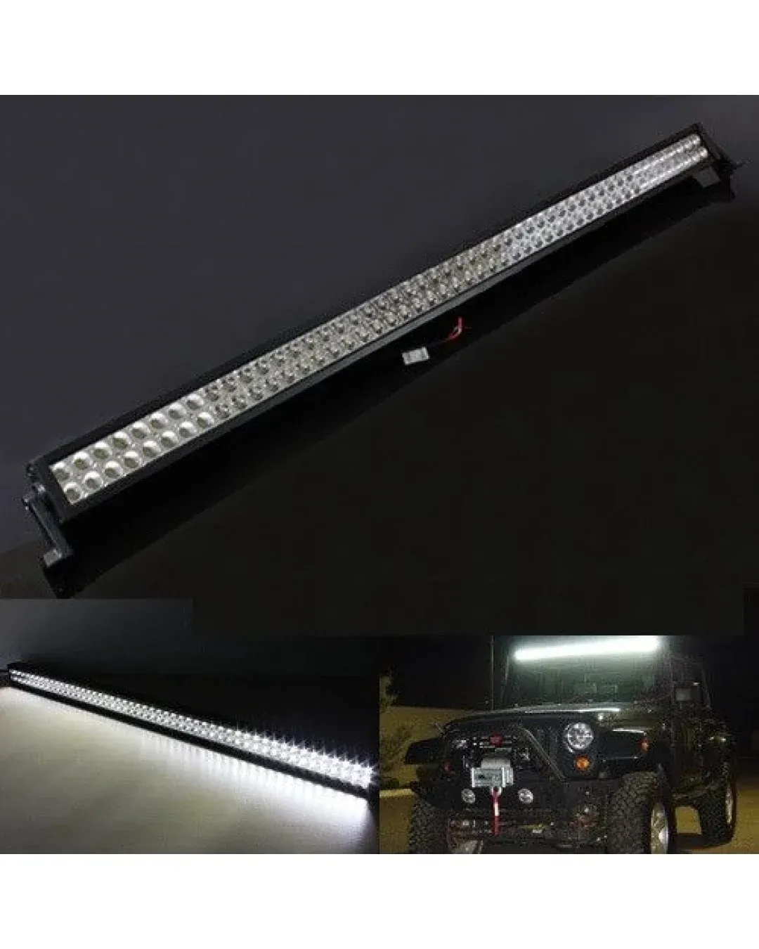 131 См Мощен LED бар 300W 100 LED 12V 24V АТВ, Джип, 4х4, Offroad, Камион
