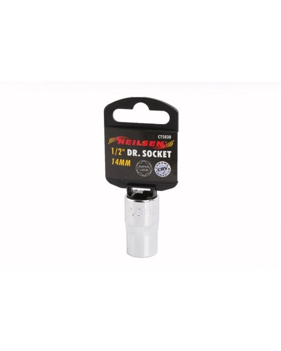 14мм - Вложка Хром Ванадий Super Lock за 1/2 глава - Neilsen Tools