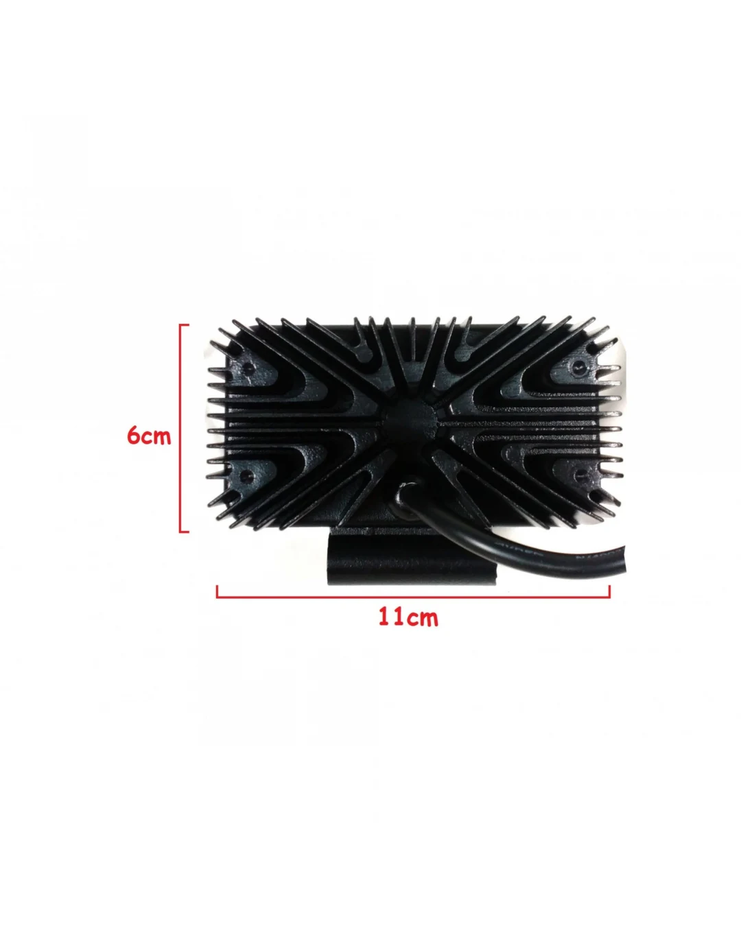 18W LED DRL дневни халогени светлини фар работна лампа 11см 6 диода 12/24V