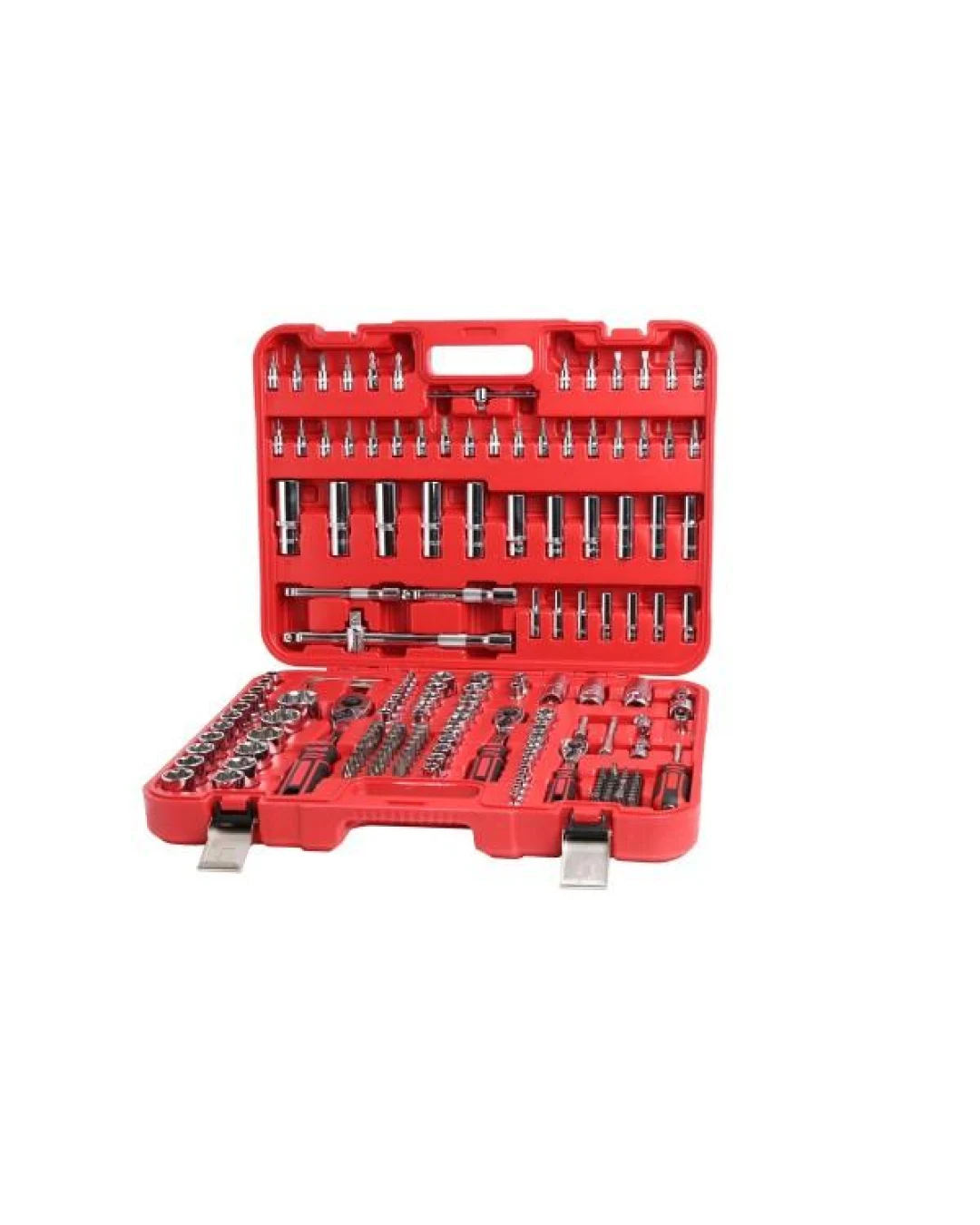 192 части - Комплект инструменти с пълен набор от вложки и битове - Neilsen Tools