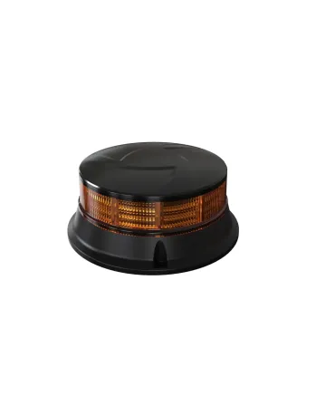 19W LED Диодна Въртяща се Сигнална Аварийна Лампа Маяк Буркан за Пътна Помощ Платформа 12V - 24V