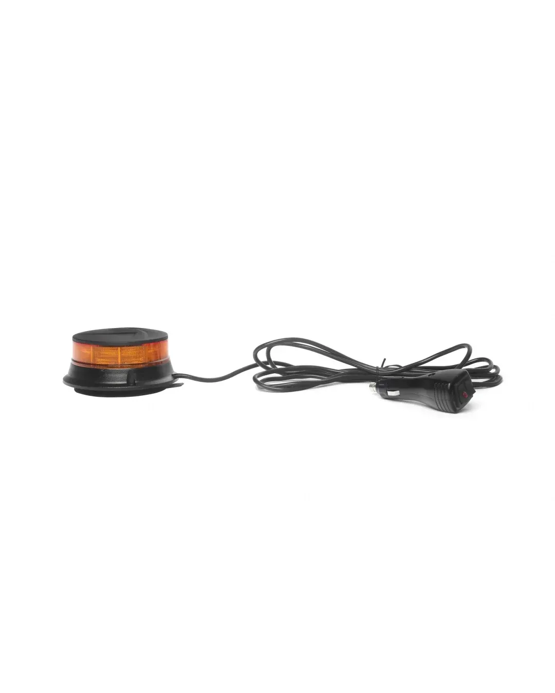 19W LED Диодна Въртяща се Сигнална Аварийна Лампа Маяк Буркан за Пътна Помощ Платформа 12V - 24V с магнит