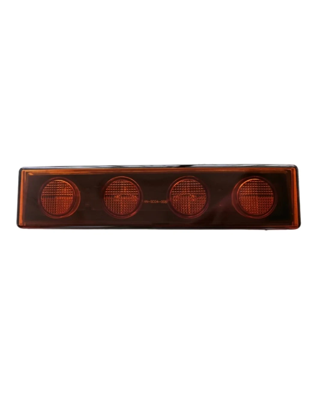 1бр Оранжев преден габарит LED сенник маркер за Скания Scania - 180mm x 40 mm с букса
