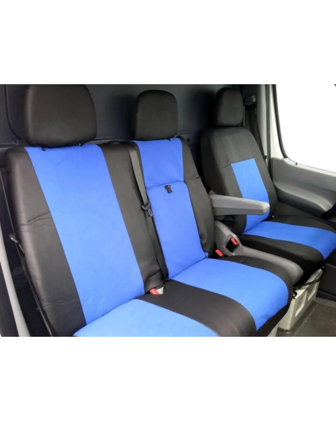 2+1 Калъфи тапицерия за предни седалки за Мерцедес Спринтер Mercedes Sprinter, Фолксваген Крафтер Volkswagen Crafter TAP118