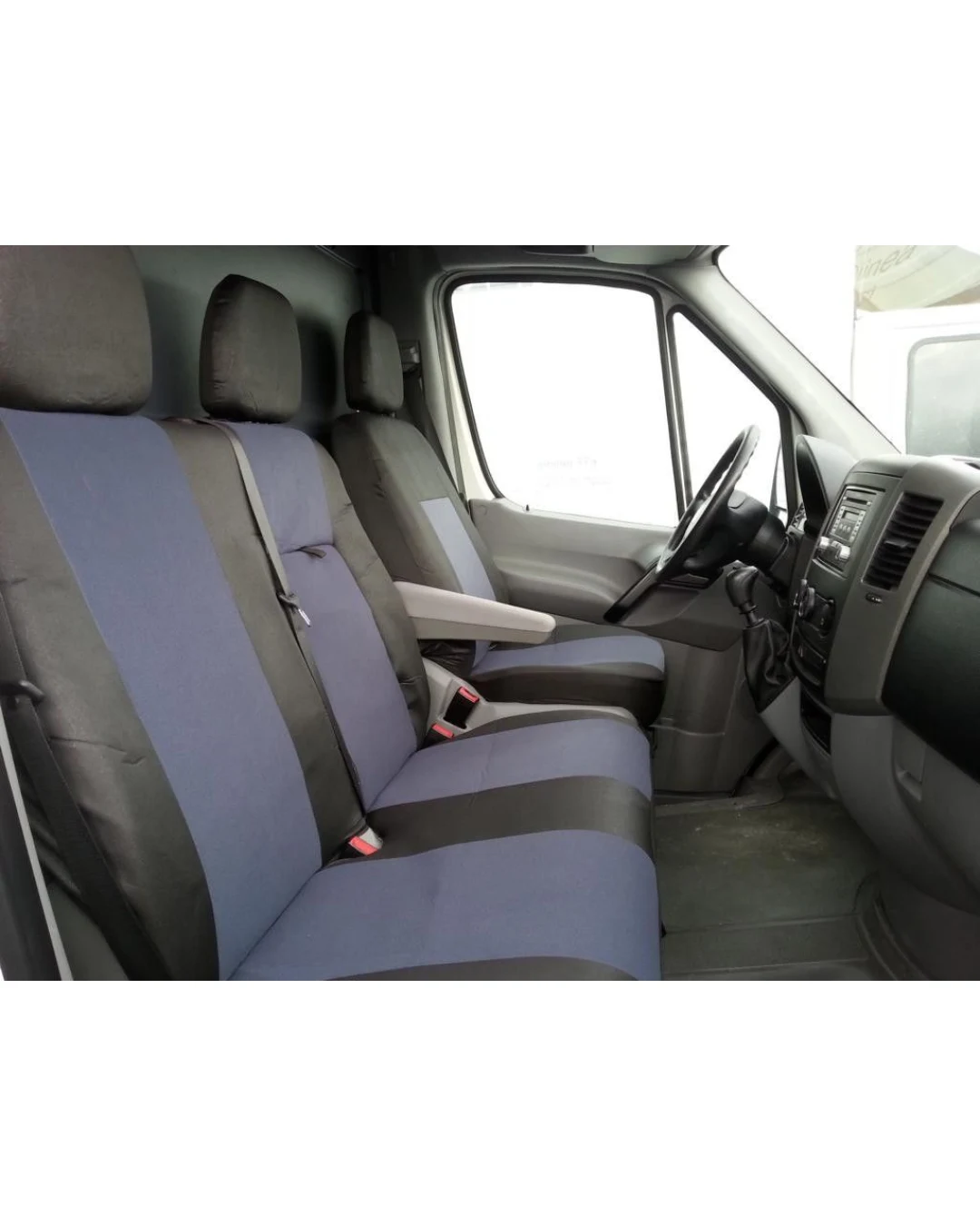 2+1 Калъфи тапицерия за предни седалки за Мерцедес Спринтер W906 2006+ Mercedes Sprinter, Фолксваген Крафтер Volkswagen Crafter TAP116