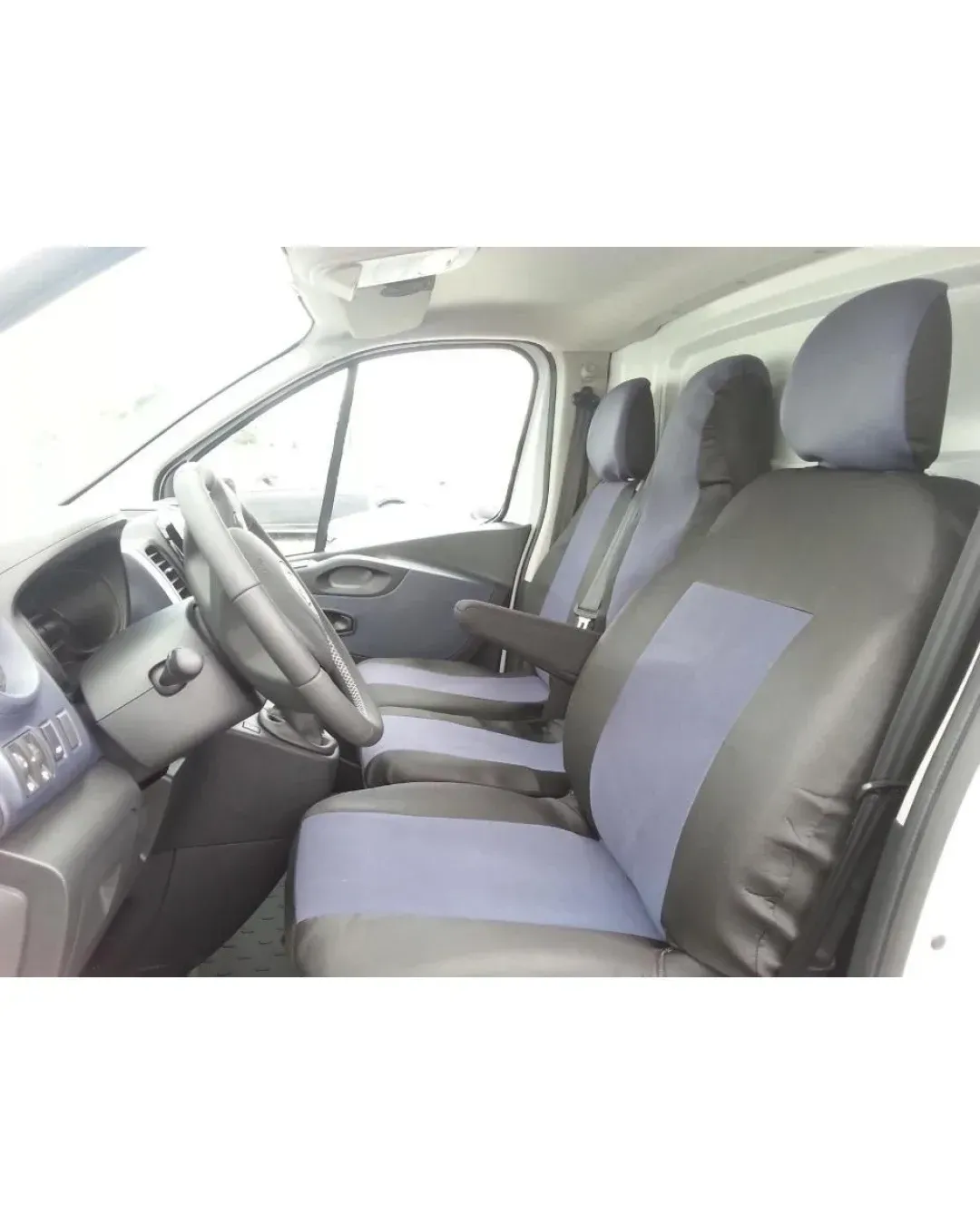 2+1 Калъфи тапицерия за предни седалки за Опел Виваро Opel Vivaro 2014+ Рено Трафик Renault Trafic 2014+ TAP285
