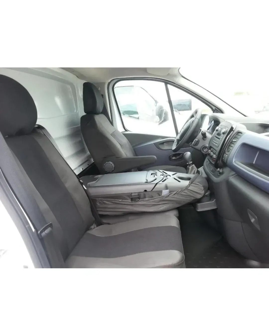 2+1 Калъфи тапицерия за предни седалки за Опел Виваро Opel Vivaro Рено Трафик Renault Trafic 2014+