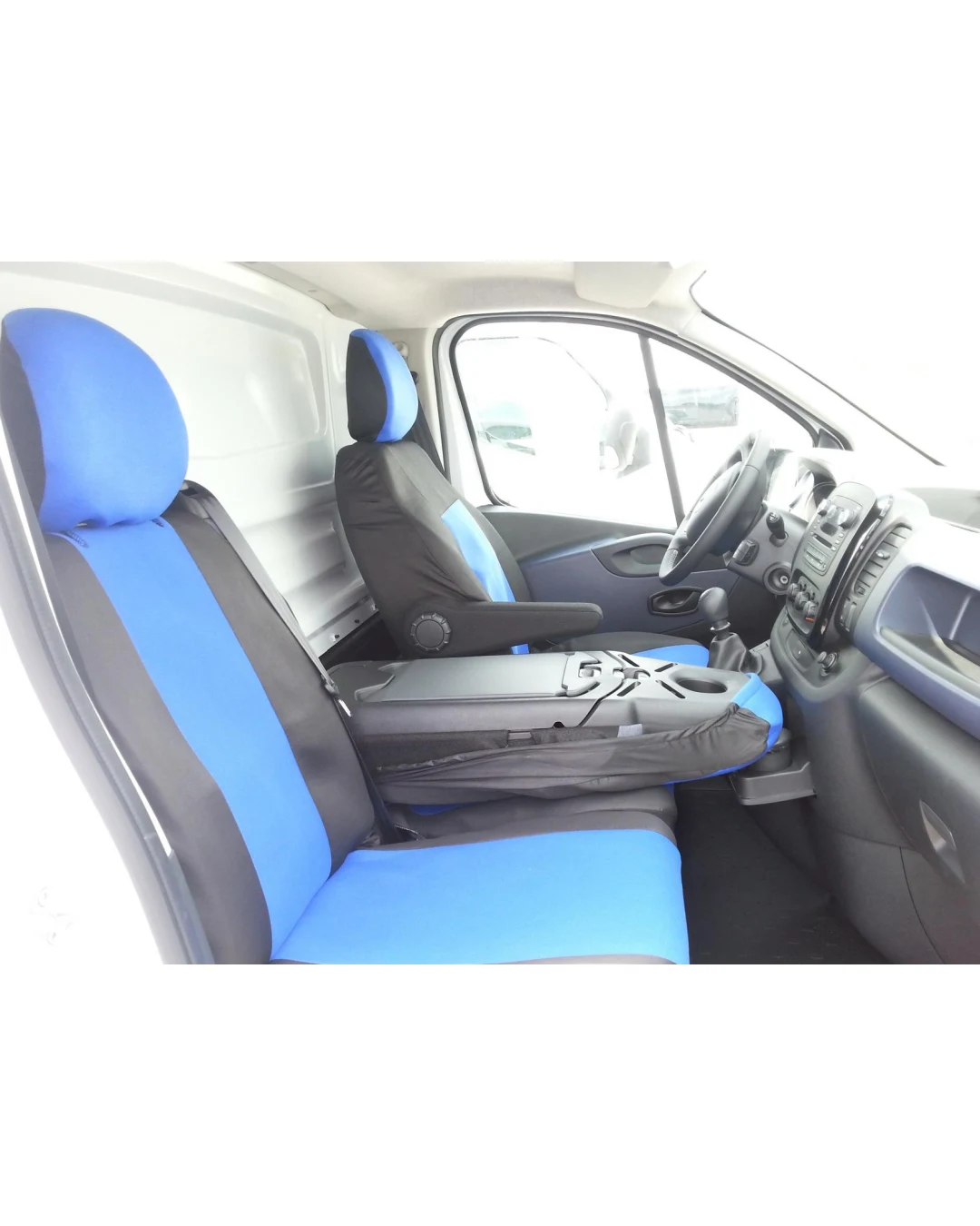 2+1 Калъфи тапицерия за предни седалки за Опел Виваро Opel Vivaro Рено Трафик Renault Trafic 2014+ TAP287