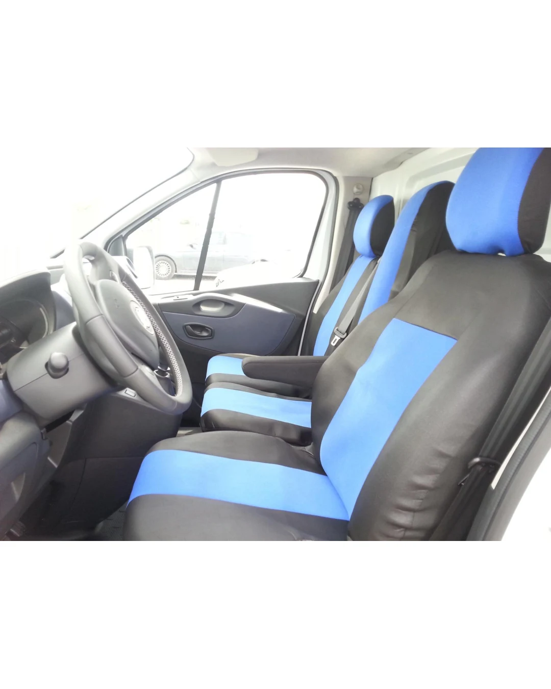 2+1 Калъфи тапицерия за предни седалки за Опел Виваро Opel Vivaro Рено Трафик Renault Trafic 2014+ TAP287