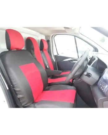 2+1 Калъфи тапицерия за предни седалки за Опел Виваро Opel Vivaro Рено Трафик Renault Trafic 2014+ TAP288
