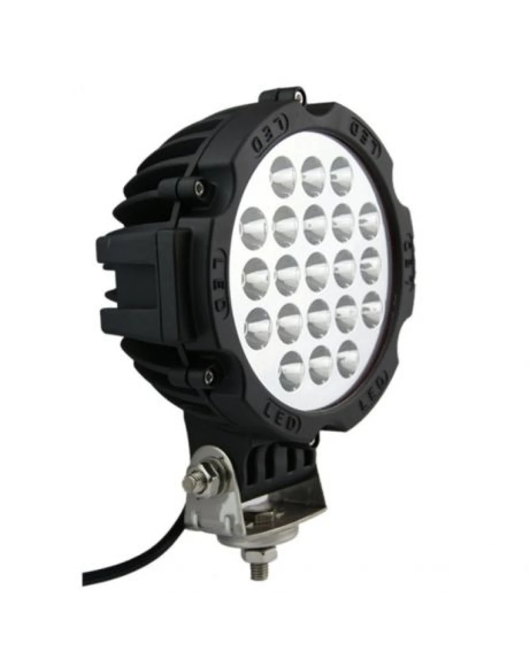 21 LED 63W МОЩЕН ДИОДЕН ФАР, ХАЛОГЕН ЗА ДЖИП ATV 4Х4 ОФРОУД - НАСОЧЕНА СВЕТЛИНА
