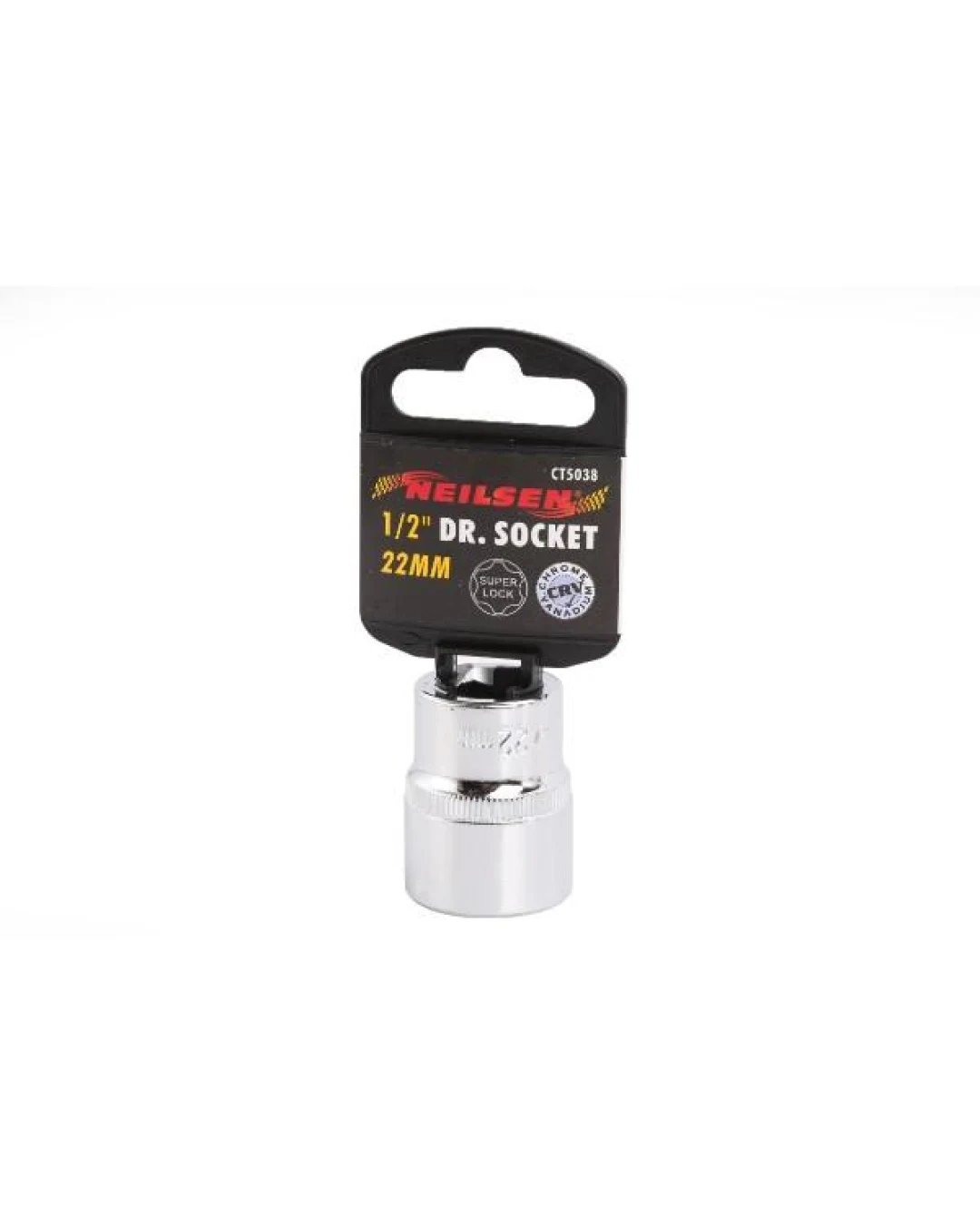 22мм - Вложка Хром Ванадий Super Lock за 1/2 глава - Neilsen Tools
