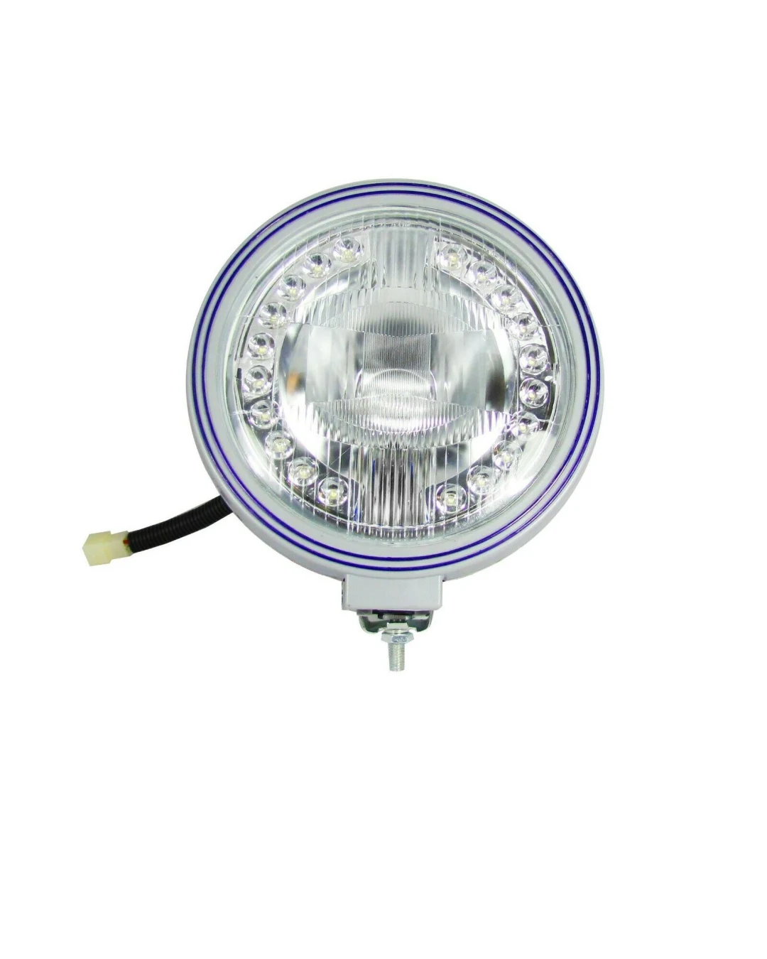 23см 12V Универсален Халоген С Функция Ангелски Очи  20 LED Диода, Фар за Мъгла, Spot Насочена Светлина