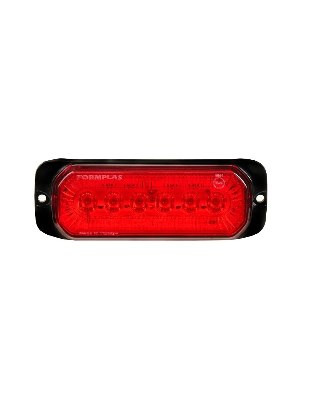 24LED Лед Диоден 12-24V Габарит Маркер Токос + аварийна блиц червена светлина мигаща за камион бус ван каравана платформа кемпер пътна помощ