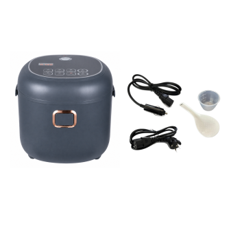Мултикукър / Оризовар с дисплей, таймер и незалепващ съд - 2L 12V/24V и 220V – 200W