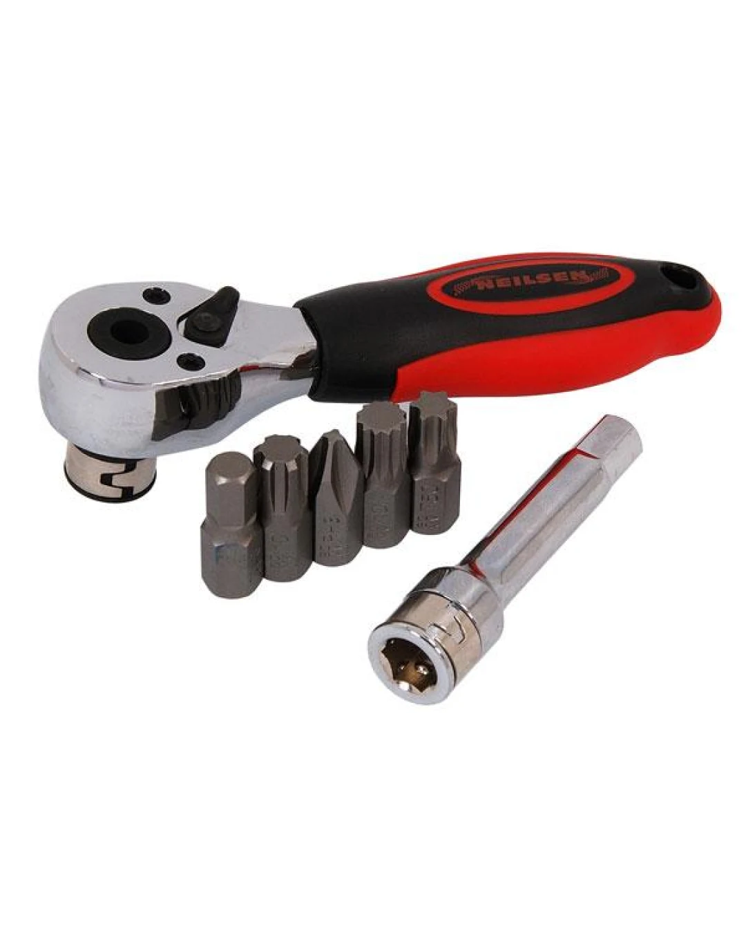 27 части - Комплект битове с тресчотка и удължение - Neilsen Tools