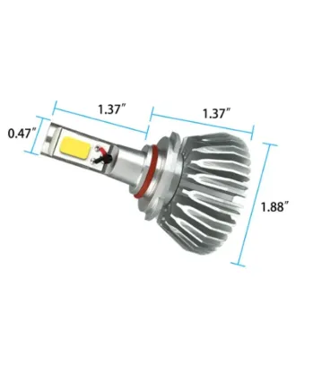 2бр. LED 24W 3000lm диодни Крушки H1 12V 24V