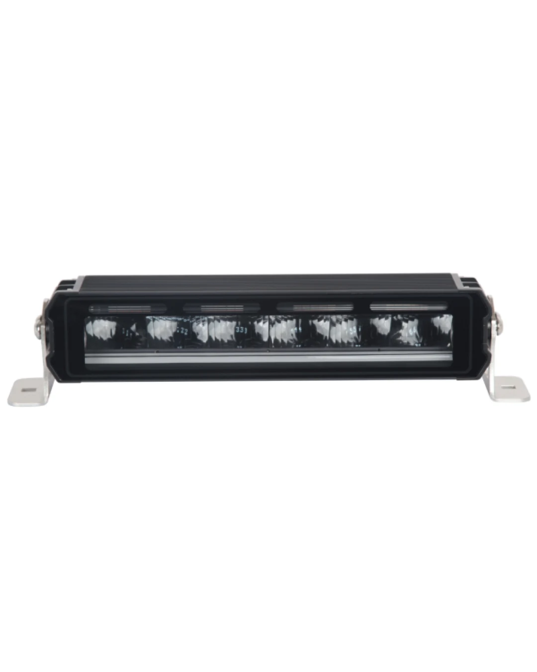 30.5 cm / 12 Инча 12V - 24V Висококачествен Led Bar Лед Бар Диоден Прожектор с бяла DRL габаритна светлина и оранжева аварийна блиц 4800LM