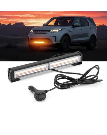 30 Cm Сигнална Аварийна Блиц Маяк Led Бар Лампа Пътна Помощ Платформа 12V-24V 36W