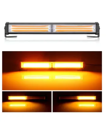 30 Cm Сигнална Аварийна Блиц Маяк Led Бар Лампа Пътна Помощ Платформа 12V-24V 36W