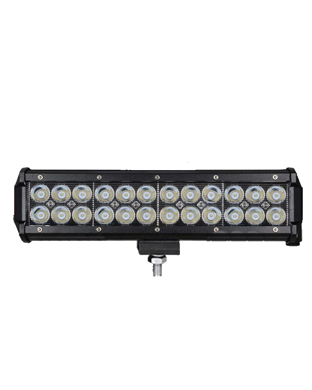 30см 7600lm 72W LED Бар, Насочена Spot Светлина, 12V 24V, Регулируемо Долно Захващане