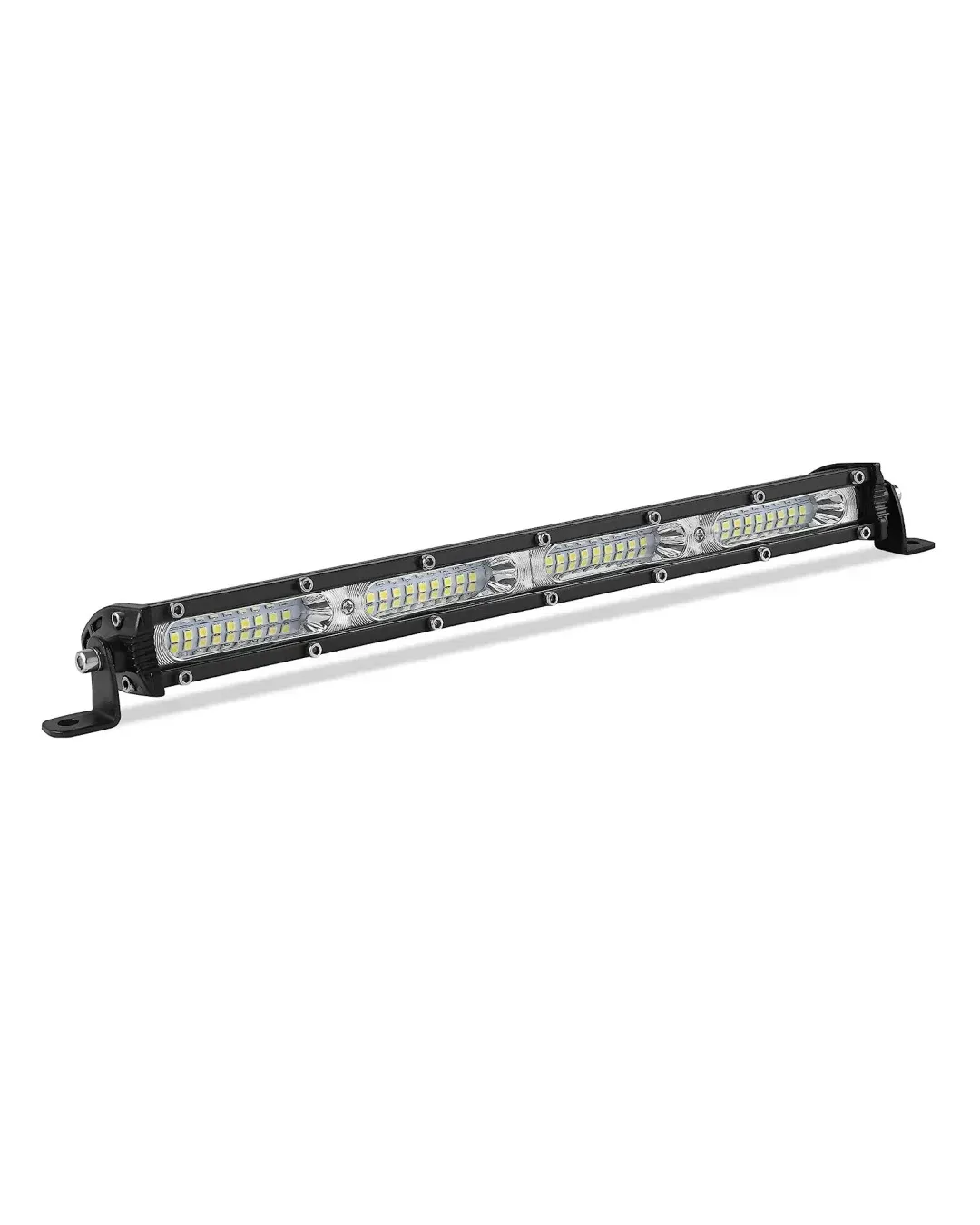 33.2 См 108W Едноредов Мощен Диоден LED Лед Бар 36 Led Ултра Тънък Халоген Лампа Прожектор 12V 24V АТВ, Джип 4х4 Offroad Камион и др.