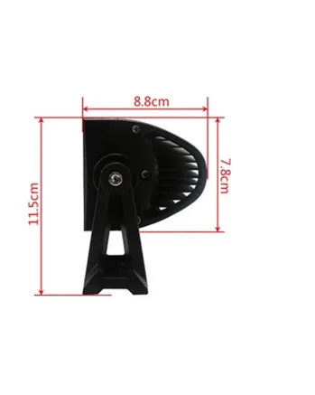 35 См Мощен LED бар 72W 24 LED 12V 24V АТВ, Джип, 4х4, Offroad, Камион