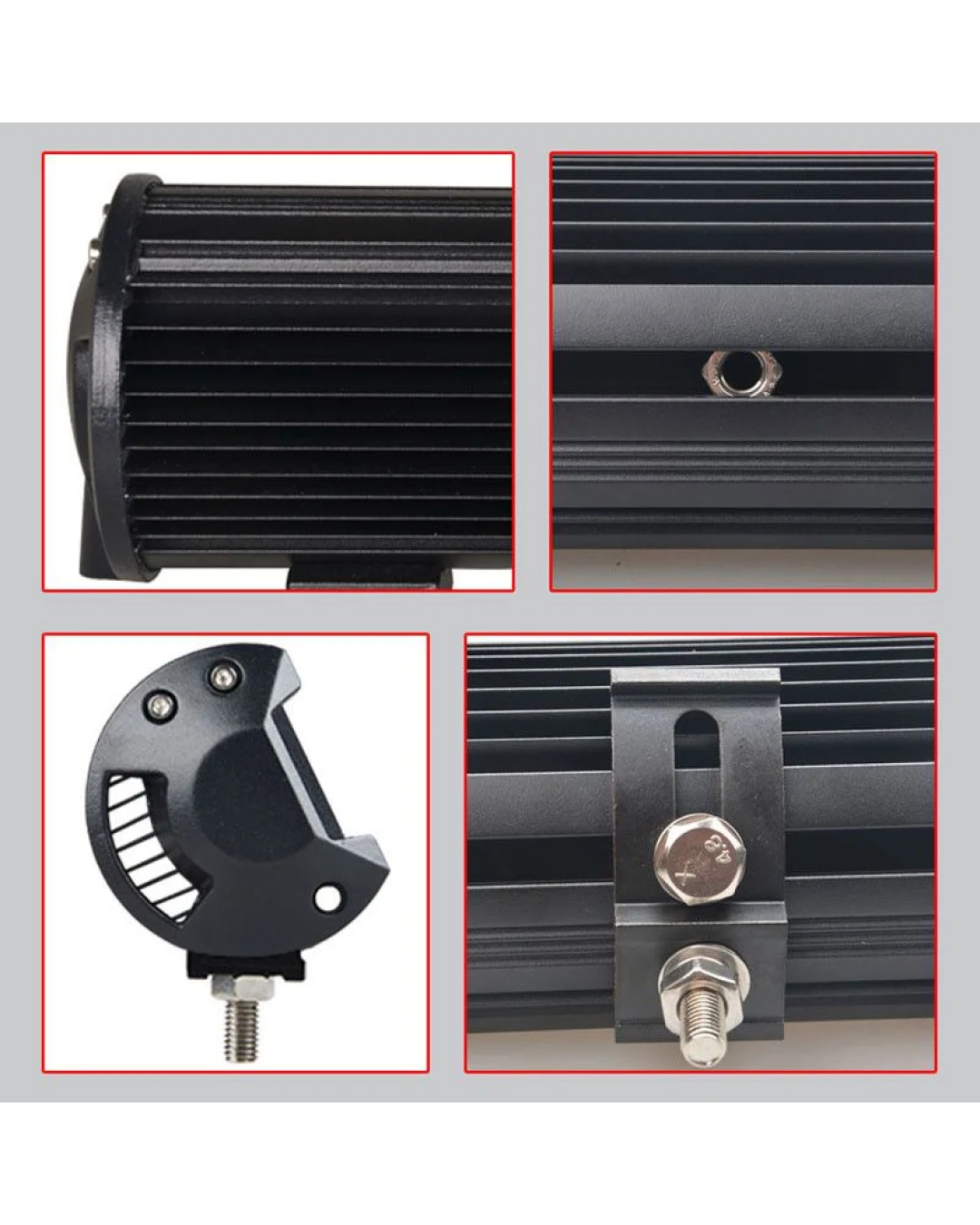 37 См Мощен LED бар Flexzon с Комбинирана Combo светлина 90W 30 LED 12V 24V АТВ, Джип, 4х4, Offroad