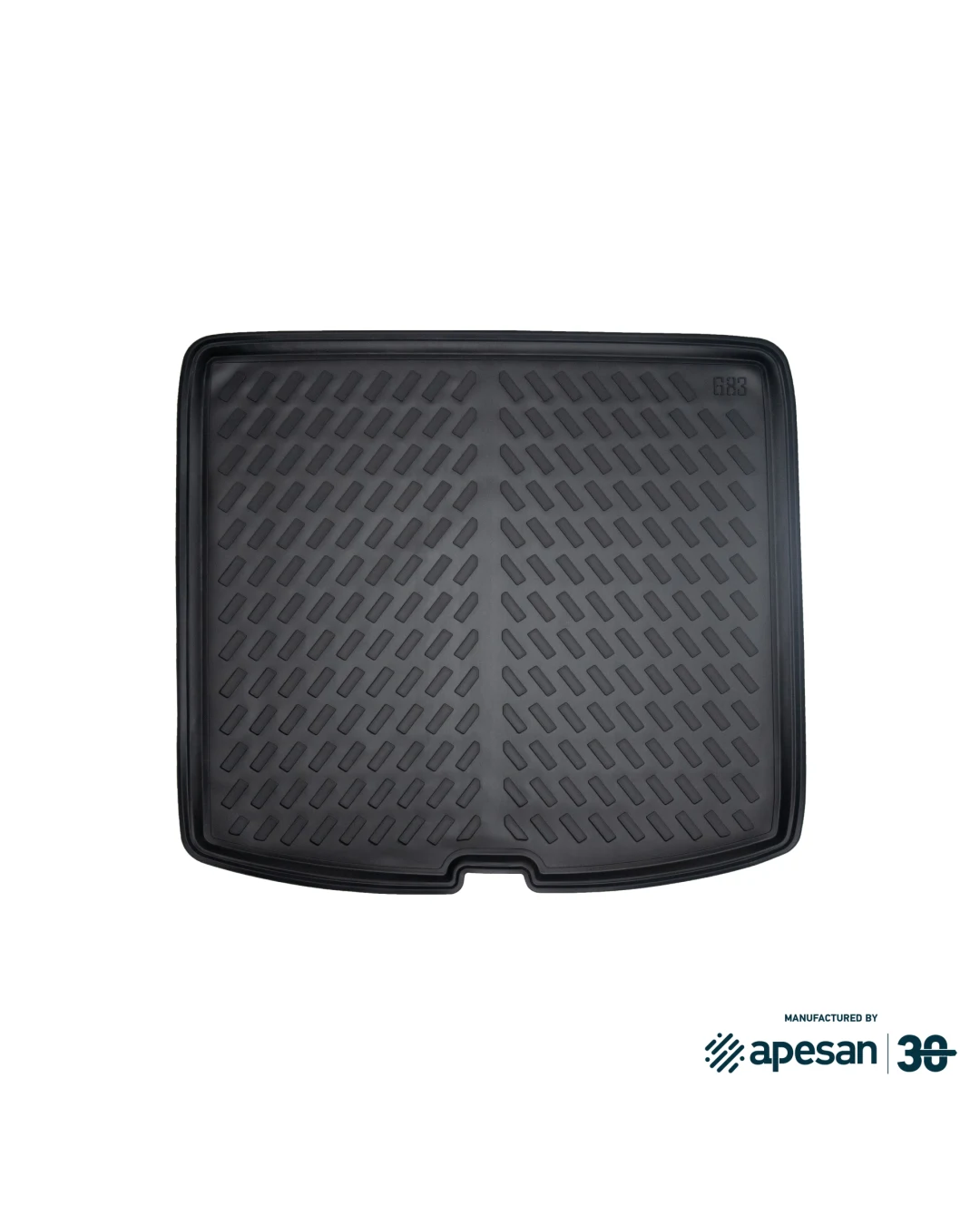 3D Гумена стелка за багажник от TPE гума X-Series за SKODA KODIAQ 2017+