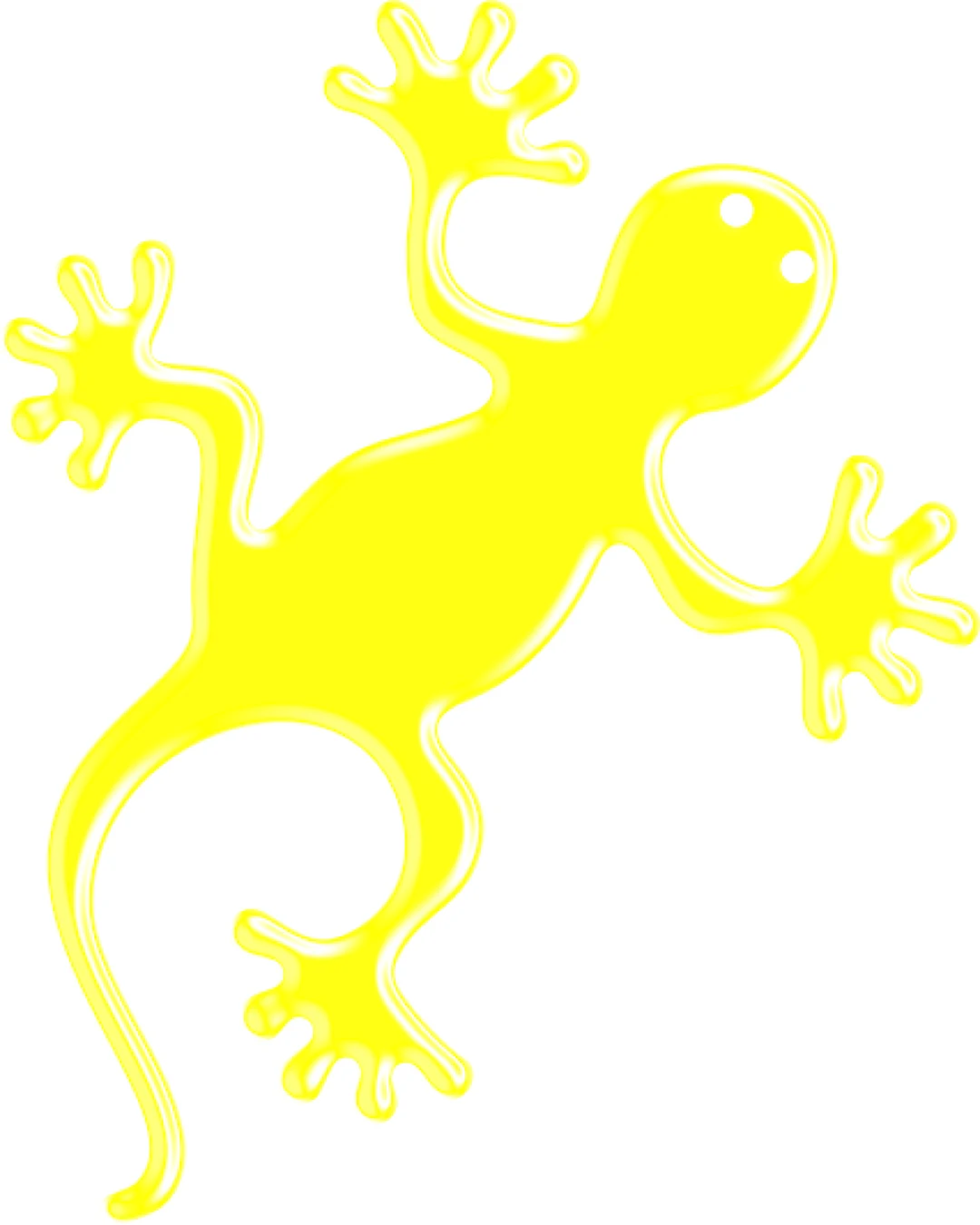 3D стикер ONEDESIGN 3DGECOYFP FLUO YELLOW