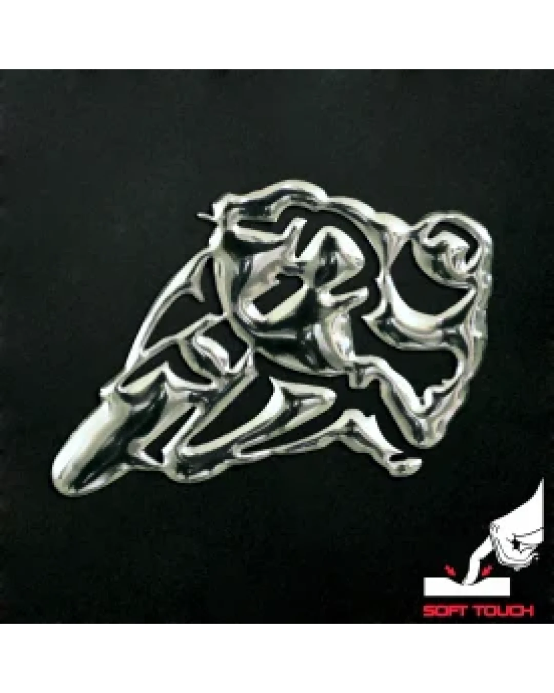 3D стикер ONEDESIGN ECOMOCROP CHROME