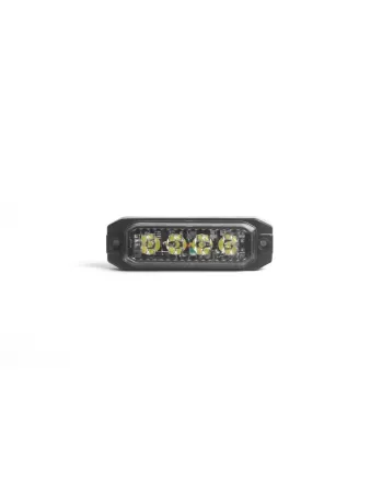 4 LED ЛЕД Жълта Аварийна Сигнална Лампа Блиц Светлина Мигаща За Пътна Помощ Платформа и др. 12-24V