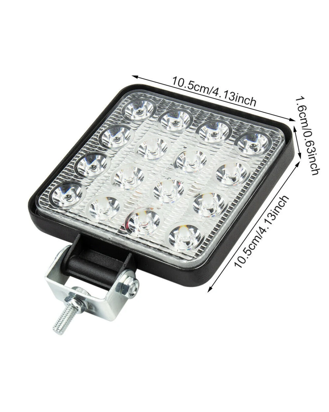 48W ЛЕД 12V 24V LED Диоден Халоген Фар Прожектор Задна Светлина Диодна Лампа