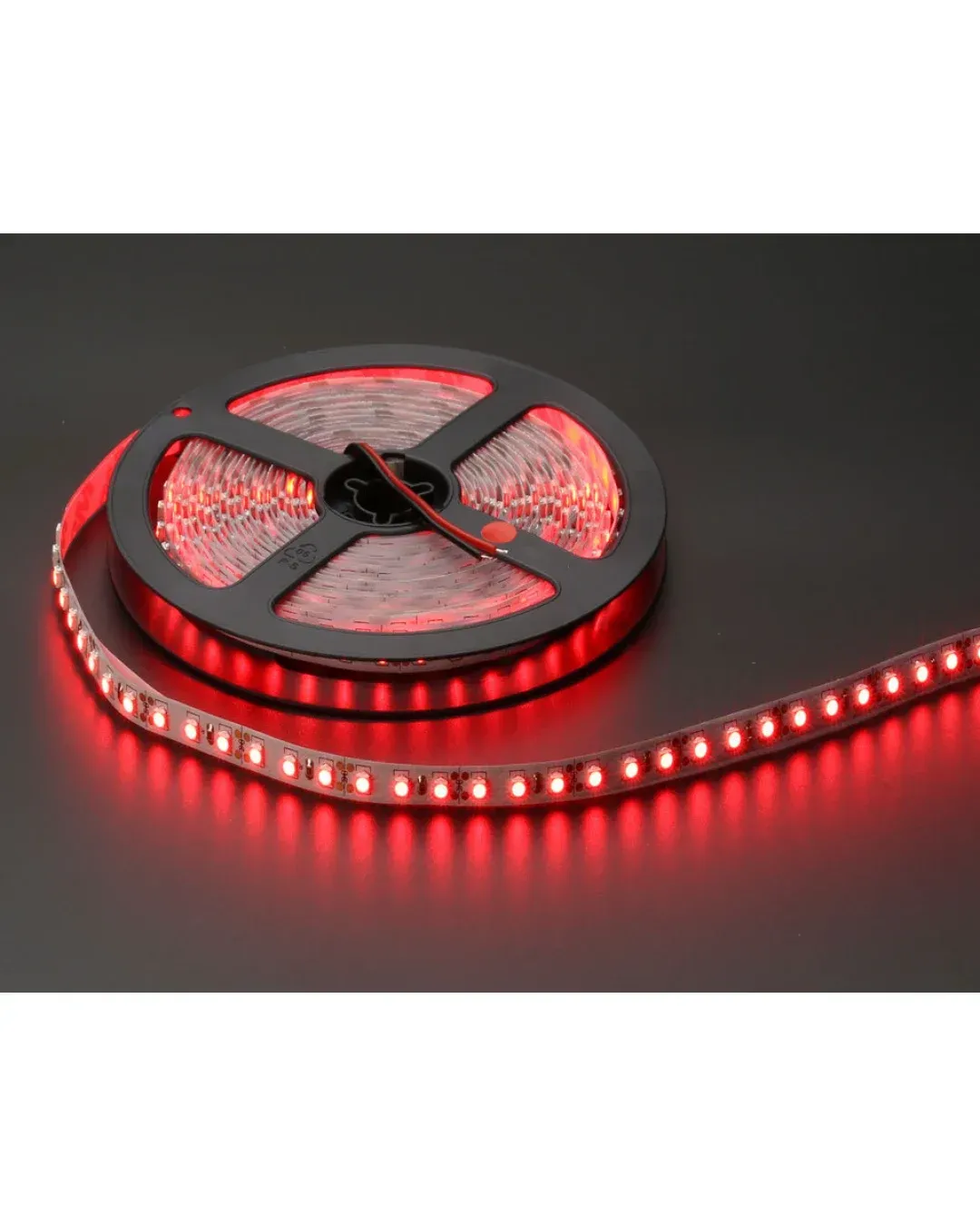 5 Метра гъвкава диодна ЛЕД лента 24V червена 5M LED SMD, с лепяща подложка