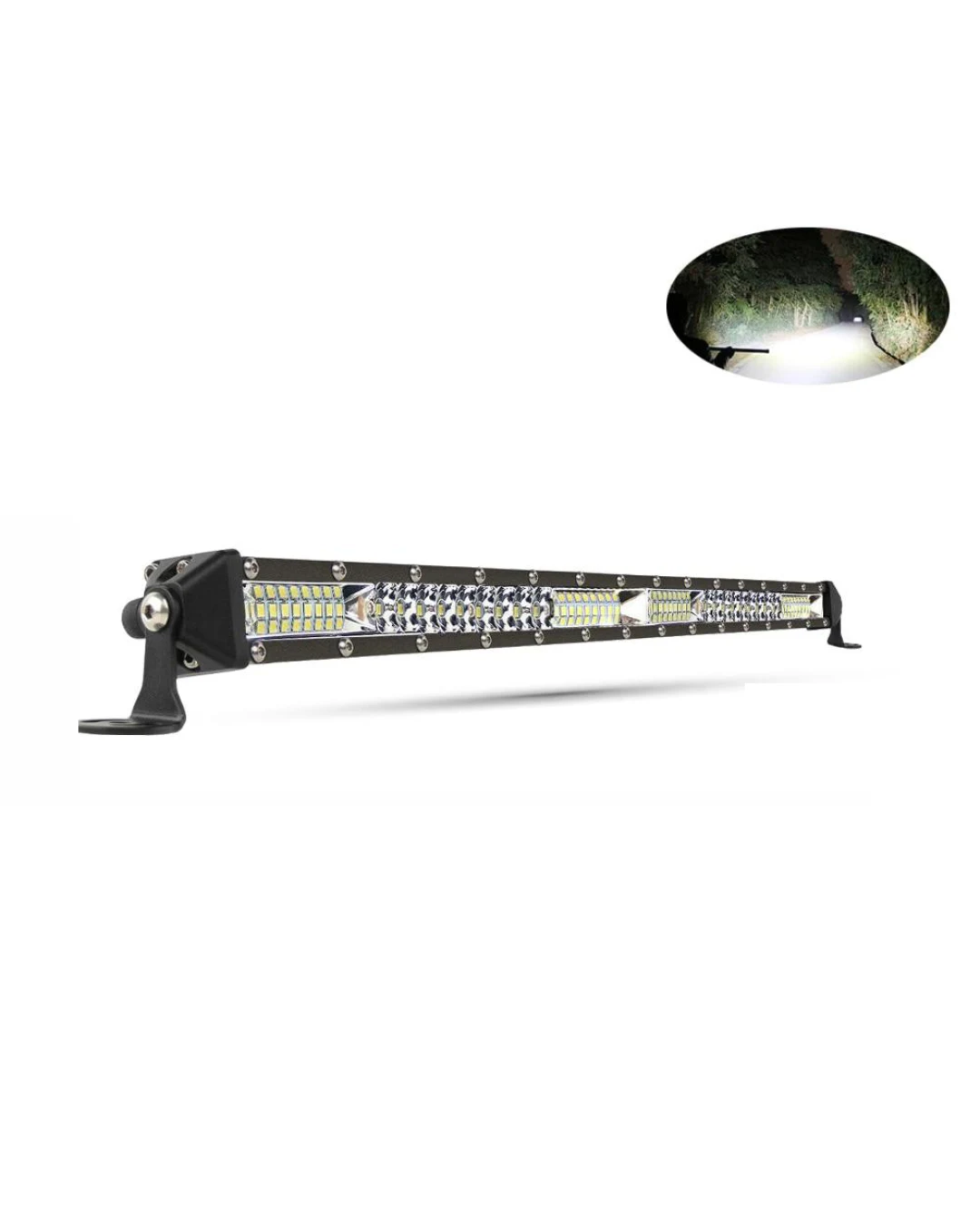 54 см LED Лед Диоден Бар , 9000 lm 180W, Ултра Тънък 12-24V Комбинирана Combo - Flood и Spot Светлина