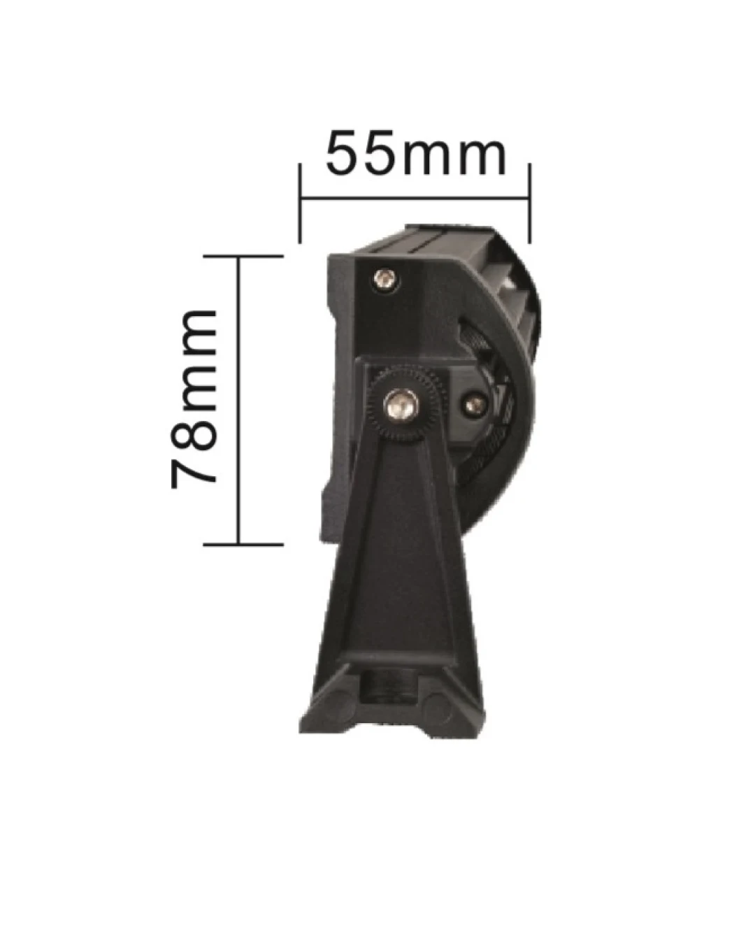 55 См 336W Мощен 7D 7Д Led Bar Лед Диоден Бар Прожектор 12V 24V 4 Редов