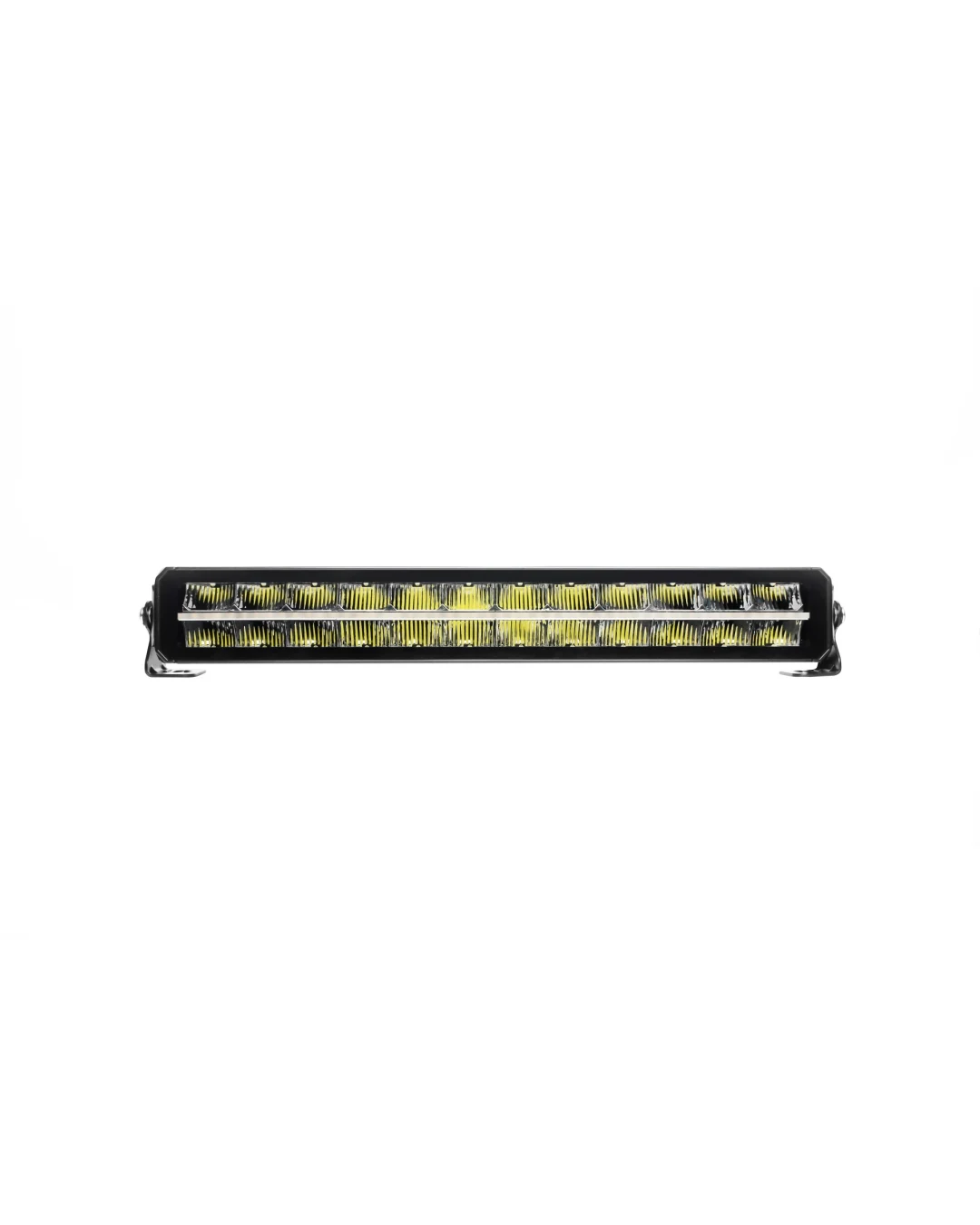 56 cm / 22 Инча 12V - 24V Led Bar Лед Бар Пиано дизайн Диоден Прожектор Супер Мощен Бяла и Оранжева Светлина Габарит Мъгла Блиц Високо Качество Ново Поколение 10900LM