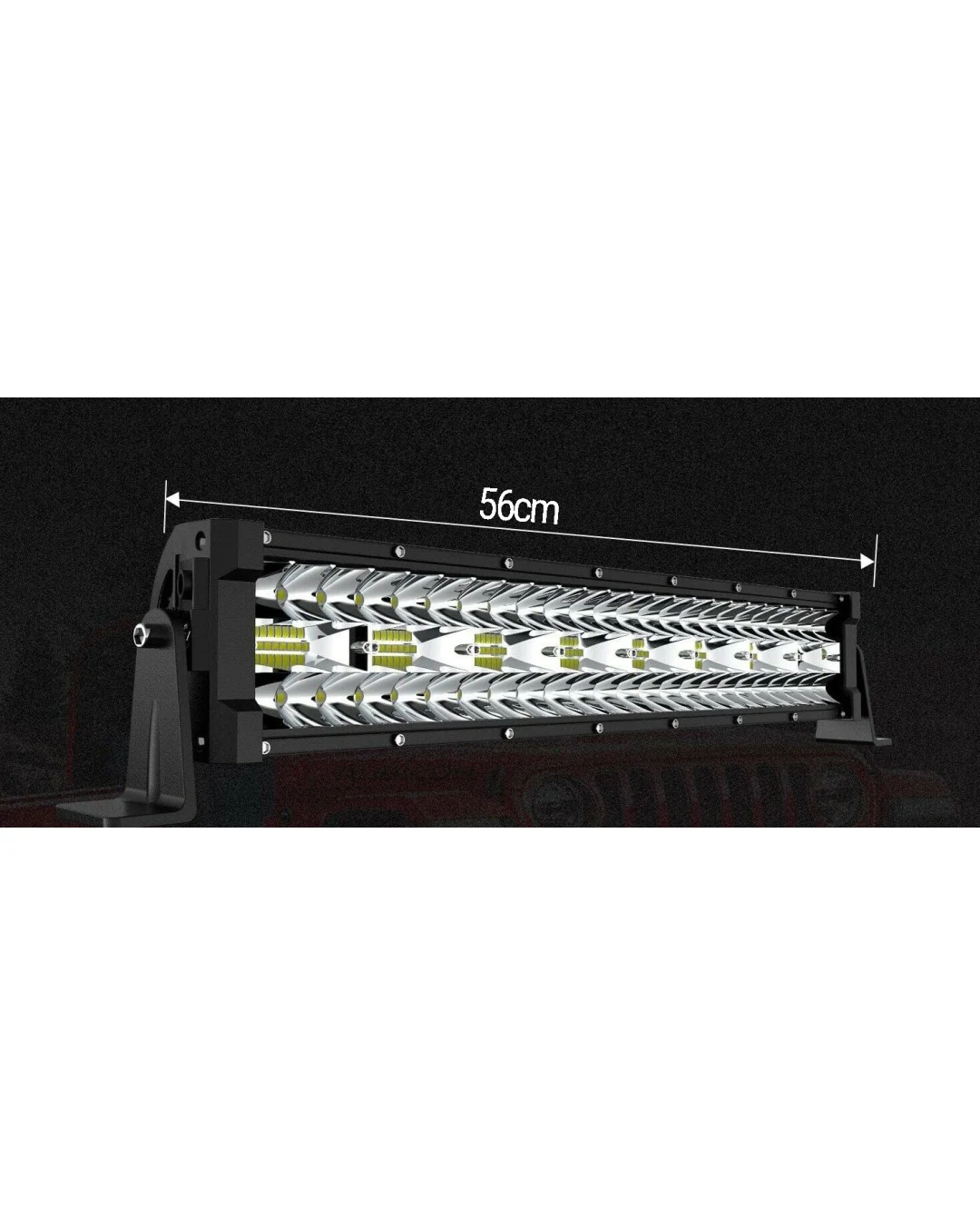 56cм 390W 9D Led Bar Лед Диоден Бар Прожектор Дневна Светлина 12000lm