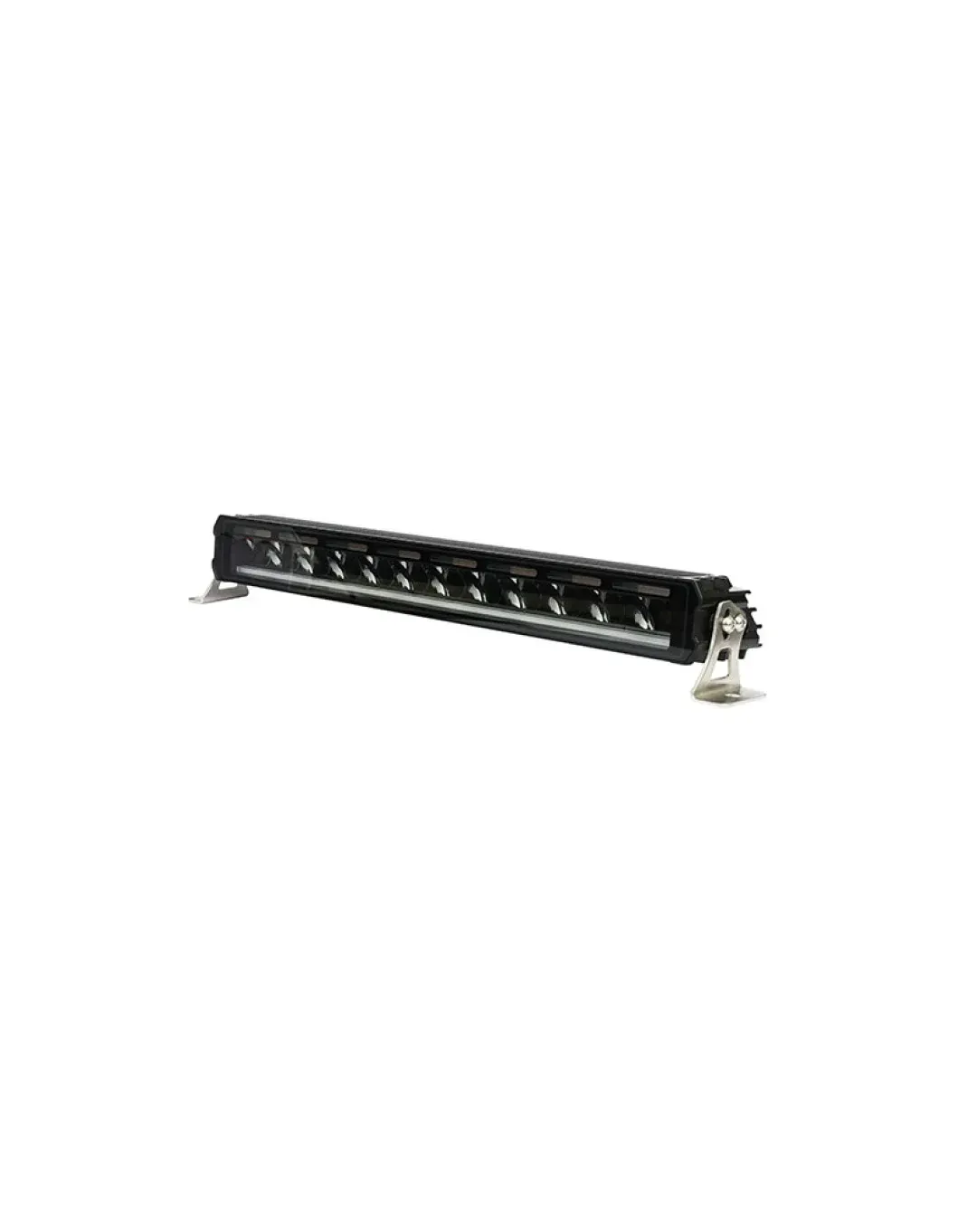 58.5 cm / 23 Инча 12V - 24V Висококачествен Led Bar Лед Бар Диоден Прожектор с бяла DRL габаритна светлина и оранжева аварийна блиц 7800LM